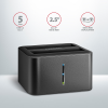 AXAGON ADSA-D25 USB 3.2 Gen 1 - 2x SATA 6G 2.5" SSD/HDD CLONE DUAL MINI dock