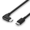 LINDY LNY-32005 :: Cable 1m USB 2.0 Straight USB-C to 90° Right-Angled USB-C, 1m