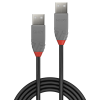 LINDY LNY-36694 :: Cabel USB 2.0 Type A-А, Anthra Line , M/M, 3 m