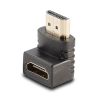 LINDY LNY-41085 :: Адаптер HDMI Female to HDMI Male 90 Degree Right Angle Adapter - Down