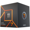 AMD CPU Desktop Ryzen 7 8C/16T 7700 (5.3GHz Max, 40MB, 65W, AM5) box, with Radeon Graphics and Wraith Prism Cooler