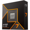 AMD CPU Desktop Ryzen 7 8/16T 9700X (3.8GHz/5.5GHz, 40MB, 65W, AM5) box, with Radeon Graphics