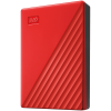 HDD External WD My Passport (4TB, USB 3.2) Red