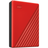 HDD External WD My Passport (4TB, USB 3.2) Red