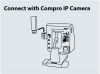 Compro VideoMate WL-155 :: Wireless-N безжичен мрежов адаптер, черен цвят