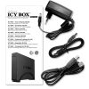 ICYBOX IB-366StUS2-B :: Smart EasySwap aluminium combo-case, for one 3.5" SATA HDD, USB 2.0 & eSATA interface