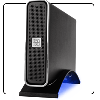 ICYBOX IB-361StUS-B-BL :: Външна кутия за 3.5" SATA HDD, алуминиева, светещ панел, USB 2.0 & eSATA интерфейс