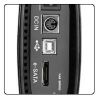 ICYBOX IB-380StUS2-B :: Външна кутия за 3.5" SATA HDD, алуминиева, регулируем вентилатор, дисплей, USB 2.0 & eSATA интерфейс