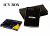 ICYBOX IB-250U-B :: Външна кутия за 2.5" IDE HDD, компактен алуминиев корпус, USB 2.0 интерфейс