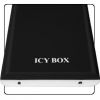 ICYBOX IB-221StU-B :: Външна кутия за 2.5" SATA HDD, гумирано Soft-Skin покритие, USB 2.0 интерфейс, черна