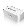 ICYBOX IB-111StU3-Wh :: USB 3.0 Docking Station for 2.5" and 3.5" SATA HDDs
