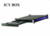 ICYBOX IB-540U-B-BL :: Външна кутия за Slimline & Slot-In оптични устройства, осветяване на панела, USB 2.0 интерфейс