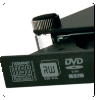 Raidsonic IB-540U-B-BL :: Case for slimline & slot-in CD/DVD drives, latheral blue lighting, USB 2.0 interface