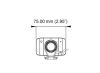 GEOVISION GV-BX5300-8F :: IP камера, 5 Mpix, WDR Day-Night Box, 2.8 мм обектив, PoE, H.264